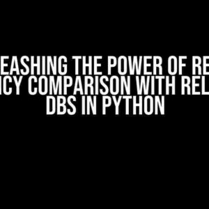 Unleashing the Power of Redis: Efficiency Comparison with Relational DBs in Python